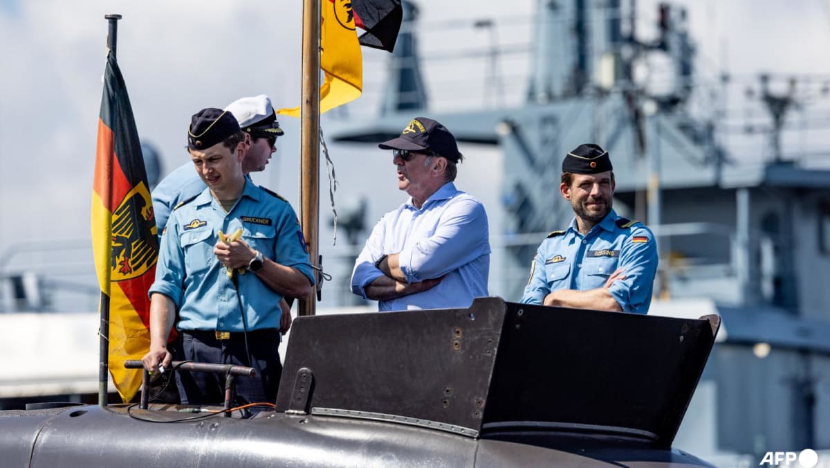 German naval ships sail into sensitive Taiwan Strait German naval ships sail into sensitive Taiwan Strait