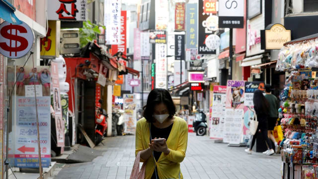 韩国经济17年来 首陷技术性衰退