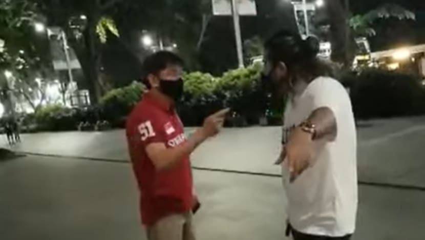 Ngee Ann Polytechnic suspends teaching staff member who made racist remarks to couple in viral video Ngee Ann Polytechnic suspends teaching staff member who made racist remarks to couple in viral video