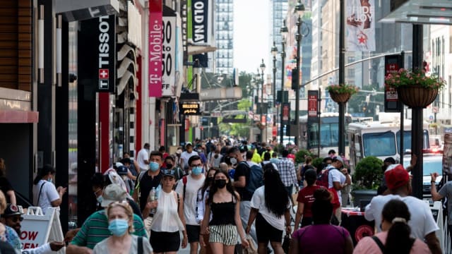 美国7月个人消费开支物价指数 按月上升0.2%