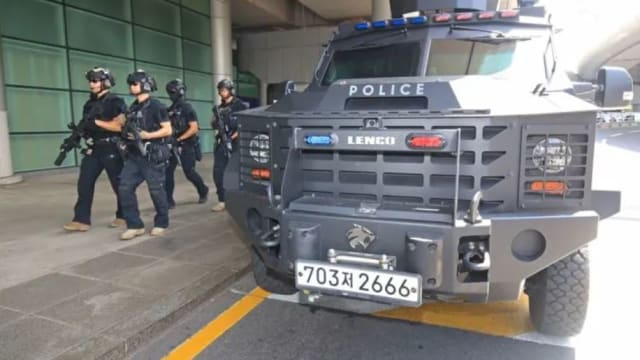 济州岛国际机场接炸弹恐吓 警方搜索未发现爆裂物