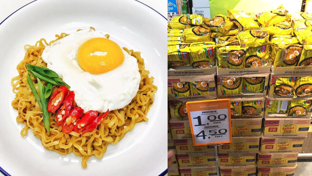 Indomies Salted Egg Yolk Instant Noodles Now Available At Ntuc
