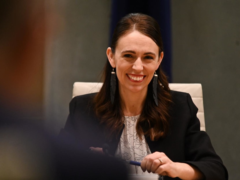 New Zealand Prime Minister Jacinda Ardern attends the Australia-New Zealand Leaders’ Meeting at the Commonwealth Parliamentary Offices in Sydney on July 8, 2022.