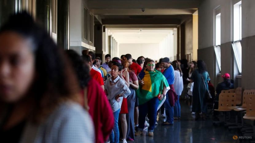 Tensions high as Brazilians on other side of Atlantic cast ballots Tensions high as Brazilians on other side of Atlantic cast ballots