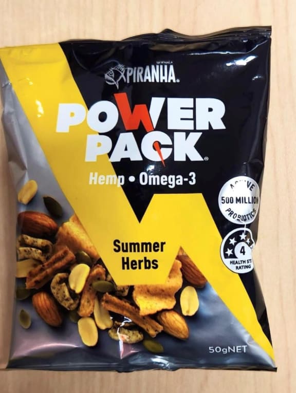 The Piranha Power Pack Nuts have been removed from vending machines.