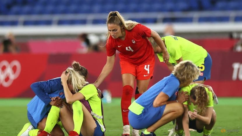 Football: Canada take women's gold after shootout win over Sweden Football: Canada take women's gold after shootout win over Sweden