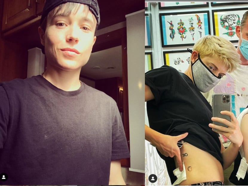 Elliot Page And Pal Mae Martin Get Matching Coffee Cup Tattoos - TODAY