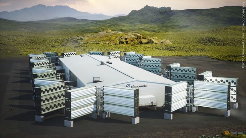 Climate tech firm to launch scaled-up plant sucking CO2 from air Climate tech firm to launch scaled-up plant sucking CO2 from air