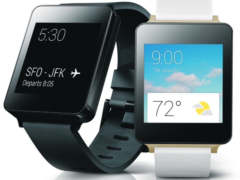 The G Watch works with all phones with Android 4.3 and above and retails at S$268. Photo: LG