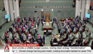 Australia unveils US$6b budget surplus, touting clean energy "transformation"