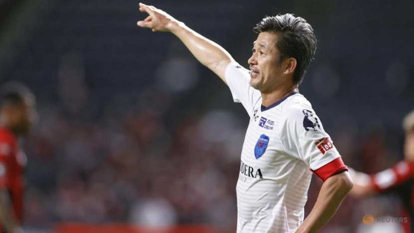 Football: Japan's 'King Kazu' to play on at 54 after signing extension Football: Japan's 'King Kazu' to play on at 54 after signing extension