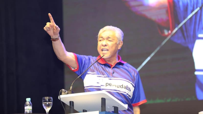 Malaysia’s opposition spinning flood, inflation narrative to delay general election: UMNO president Ahmad Zahid Malaysia’s opposition spinning flood, inflation narrative to delay general election: UMNO president Ahmad Zahid