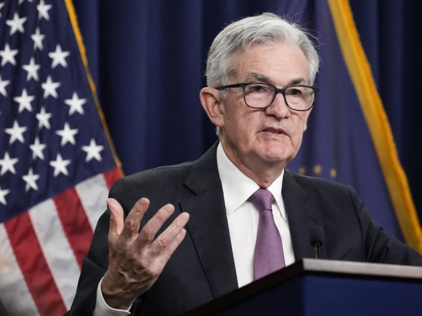 US Federal Reserve Board Chairman Jerome Powell speaks during a news conference at the headquarters of the Federal Reserve on July 27, 2022 in Washington. US Federal Reserve Board Chairman Jerome Powell speaks during a news conference at the headquarters of the Federal Reserve on July 27, 2022 in Washington.