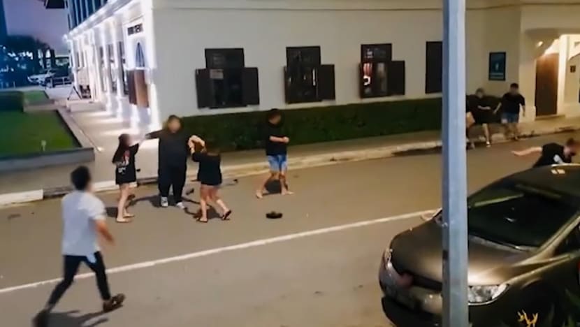Police looking into fight that broke out near Katong Square in viral ...