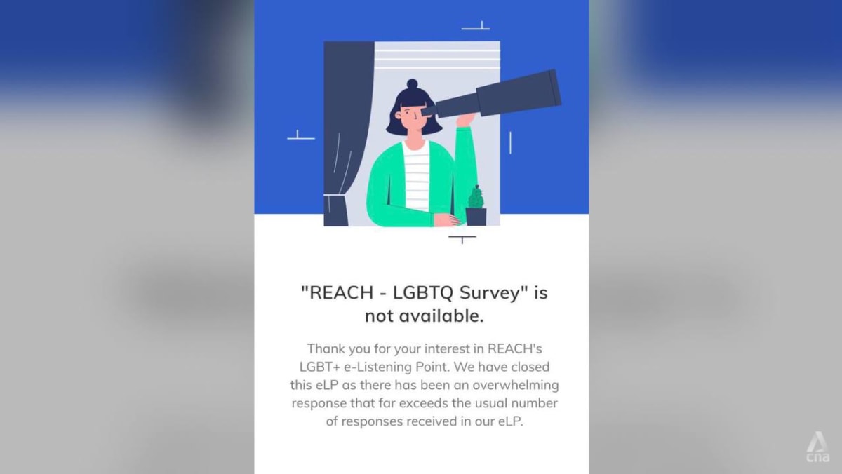 Survei pemerintah mengenai isu LGBT+ mendapat lebih dari 30.000 tanggapan: REACH