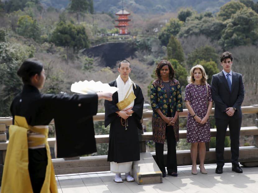 US First Lady gets taste of Japan’s ancient culture in Kyoto