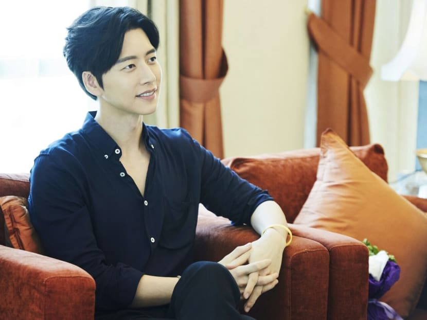 Park Hae-jin was in Singapore as part of the annual Star Awards. Photo: Faith & D Entertainment.