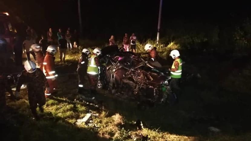 Five family members, including 6-year-old, killed after car collides with bus in Malaysia Five family members, including 6-year-old, killed after car collides with bus in Malaysia