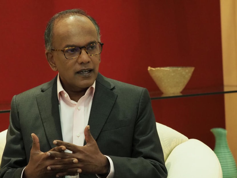 Law Minister K Shanmugam (pictured) said that the Government’s approach to helping ex-offenders is through rehabilitation and helping them find jobs, and that this is done in a “transparent manner”.