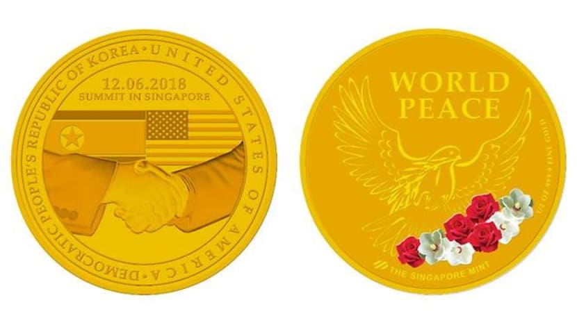 Singapore Mint keluarkan medalion khas AS-Korea Utara