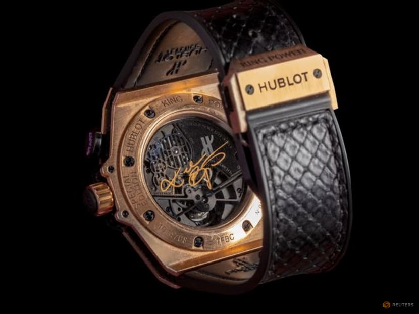 Kobe Bryant designed and signed Hublot watch hits the auction block Kobe Bryant designed and signed Hublot watch hits the auction block