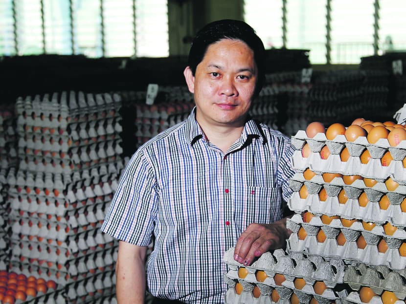 This Singapore farmer is one tough egg to crack