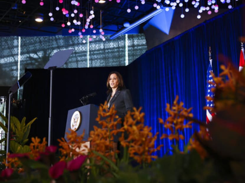 Watch: US Vice President Kamala Harris gives policy speech in Singapore 