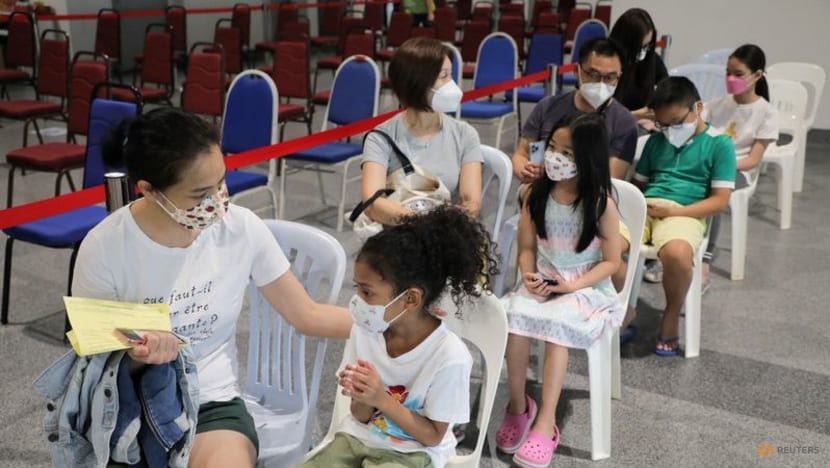 Yelps, tears as Malaysia starts COVID-19 vaccinations for young children Yelps, tears as Malaysia starts COVID-19 vaccinations for young children