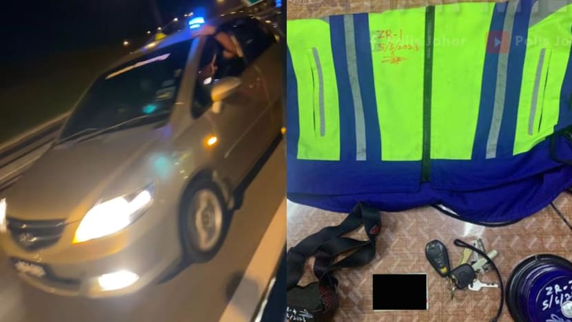 Car chase in Johor: Malaysia police arrest 2 men suspected of posing as cops Car chase in Johor: Malaysia police arrest 2 men suspected of posing as cops