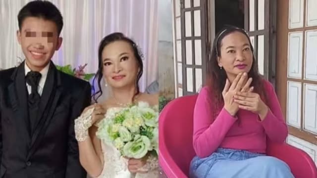 印尼41岁富婆嫁闺蜜16岁儿子 被禁止同床共枕