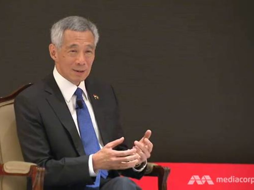 Prime Minister Lee Hsien Loong speaks to about 250 Singaporean and Mexican businesses on Nov 19, 2019 during a visit to Mexico.