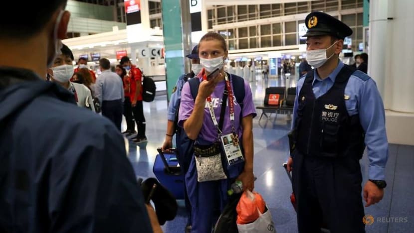 Olympics: Seeking asylum, Belarus athlete Tsimanouskaya walks into Poland's embassy in Tokyo Olympics: Seeking asylum, Belarus athlete Tsimanouskaya walks into Poland's embassy in Tokyo
