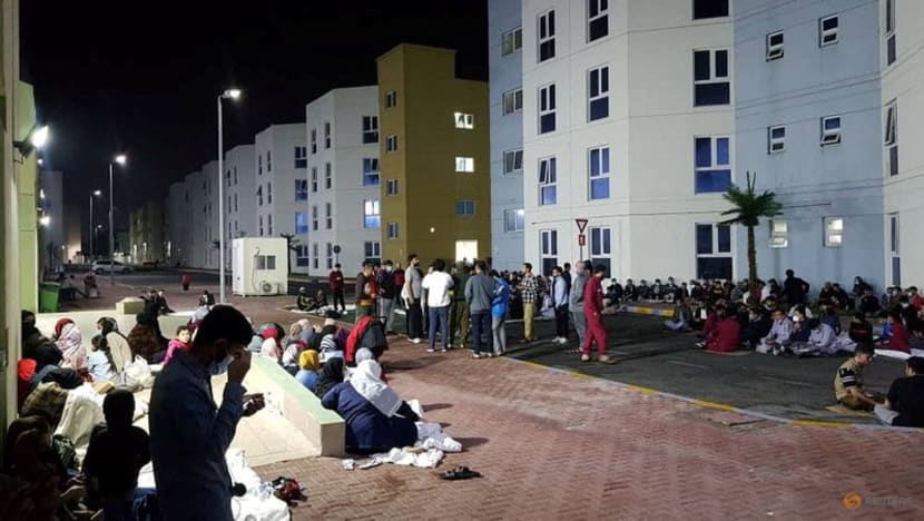 Afghan refugees in UAE protest at halt to US relocation process Afghan refugees in UAE protest at halt to US relocation process