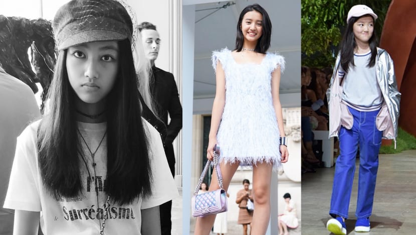 The Daughters Of Faye Wong, Simon Yam & Takuya Kimura Owned Paris Fashion Week 2018