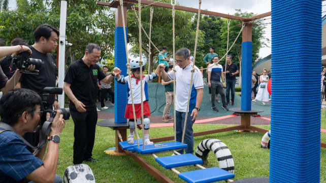 PCF Sparkletots at Joo Chiat launches outdoor learning programme with obstacle course, animal care