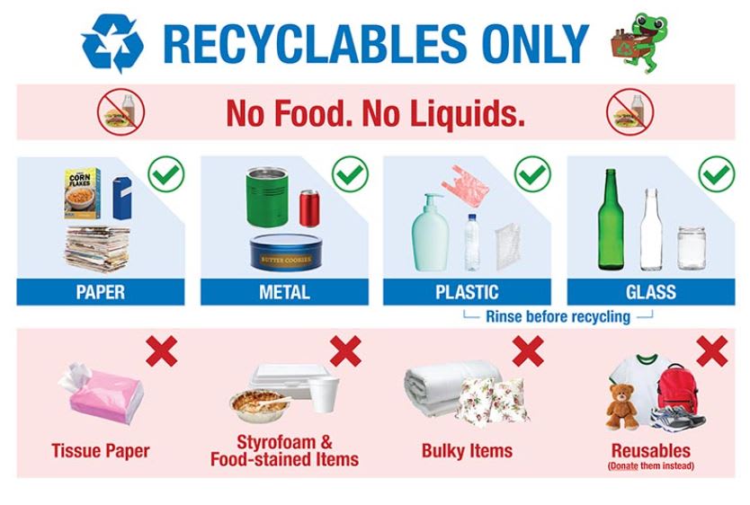 Recycling 101: What can you toss in the blue bin and what happens after  items are collected? - CNA