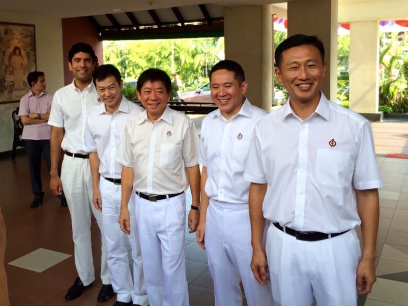 PAP unveils Sembawang GRC team for coming General Election PAP unveils Sembawang GRC team for coming General Election