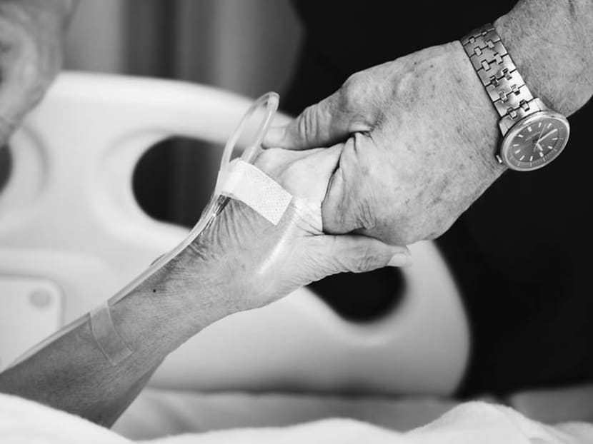 Commentary: Being with my father until the end was painful but made the loss less jarring Commentary: Being with my father until the end was painful but made the loss less jarring