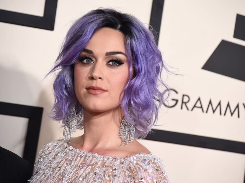 In this Feb 8, 2015 file photo, Katy Perry arrives at the 57th annual Grammy Awards at the Staples Center in Los Angeles. Photo: AP
