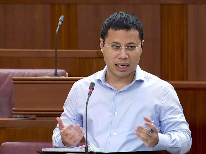 The Police will "keep a close eye" on money-for-love dating platform The SugarBook, said Minister Desmond Lee when responding to questions filed by MPs on MSF's stance towards the website. Photo: Parliament screengrab