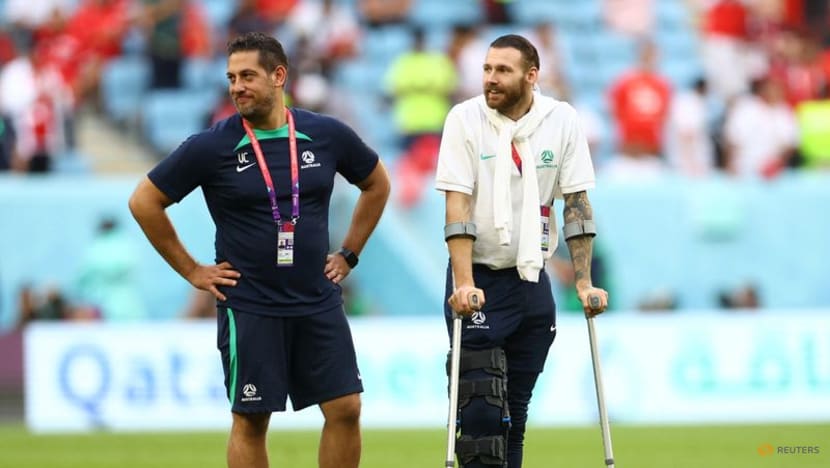 Injured Boyle promoted to 'vibes manager' in Australia's World Cup squad Injured Boyle promoted to 'vibes manager' in Australia's World Cup squad