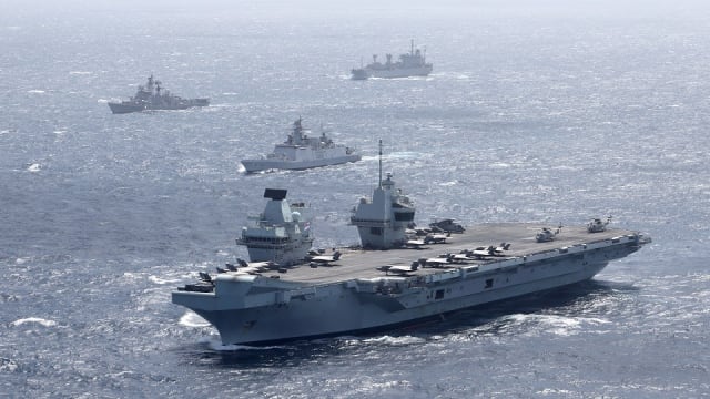英国将在2025年派遣航母打击群访问日本