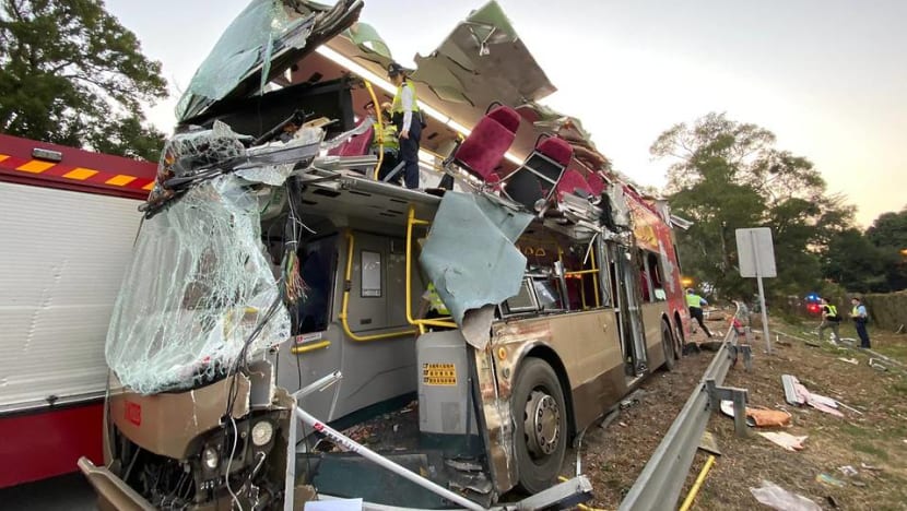 At least 6 killed, 40 injured after Hong Kong bus crash At least 6 killed, 40 injured after Hong Kong bus crash
