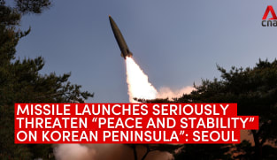 North Korea fires multiple short-range ballistic missiles | Video
