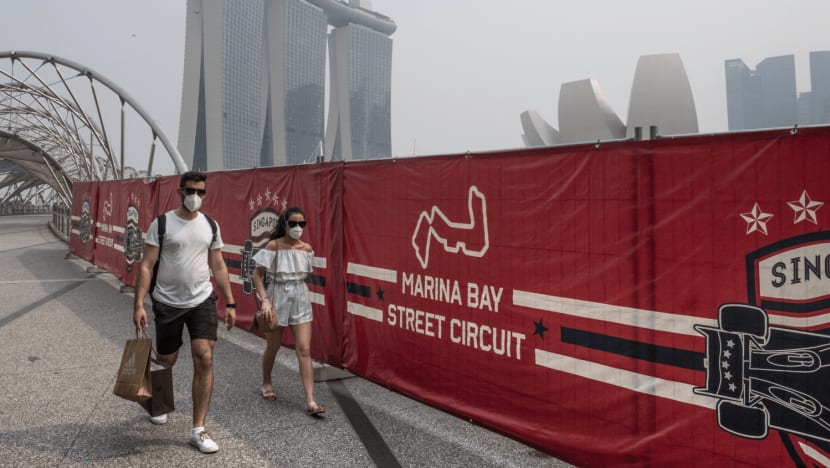 Bilik hotel di Marina Bay habis ditempah bagi hujung minggu perlumbaan F1