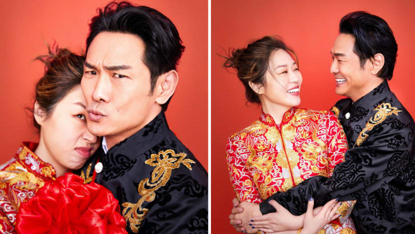 Alex To, 60, Takes New Wedding Pics With 36-Year-Old Wife Ice Lee To Celebrate 10th Year Of Marriage
