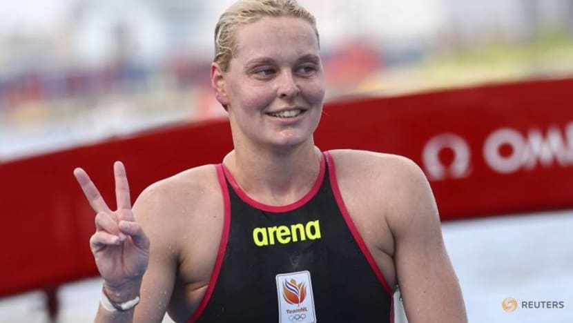 Olympics-Marathon Swimming-Ana Marcela Cunha of Brazil wins women's marathon swimming gold Olympics-Marathon Swimming-Ana Marcela Cunha of Brazil wins women's marathon swimming gold