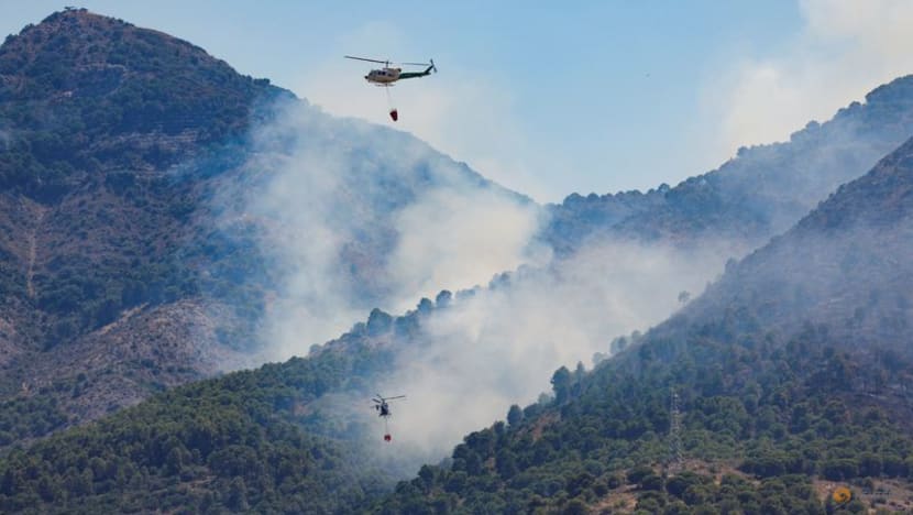 'Climate change affects everyone': Europe battles wildfires in intense heat