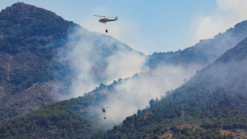 'Climate change affects everyone': Europe battles wildfires in intense heat 'Climate change affects everyone': Europe battles wildfires in intense heat