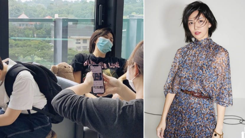 Stefanie Sun Debunks Viral Photo Of Her Sleeping On A Train In The Best Way Possible